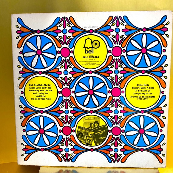 THE PARTRIDGE FAMILY SHOPPING BAG VINTAGE 1972 VINYL GROOVY RECORD BELL RECORDS - Picture 4 of 12